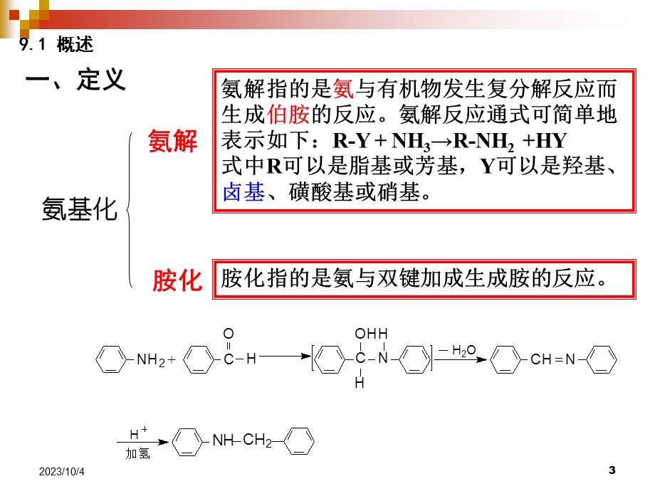 精细有机合成化学与工艺学课件-第9章氨基化.ppt_第3页