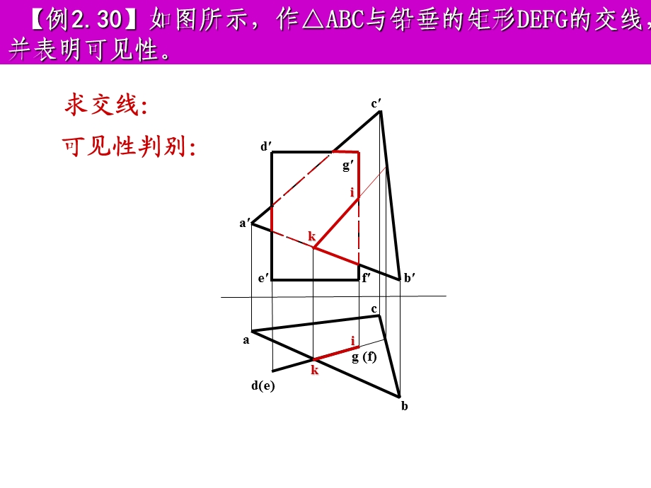 画法几何点线面的相对位置.ppt_第3页