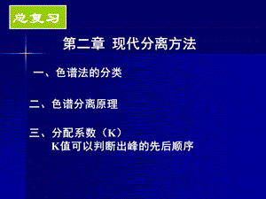 精细化学品的现代分离与分析考点总结.ppt