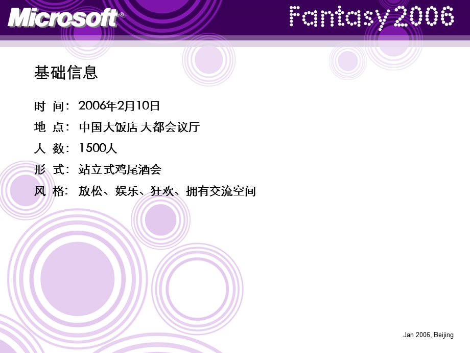 Microsoft微软魔幻新年年会策划活动方案.ppt_第3页