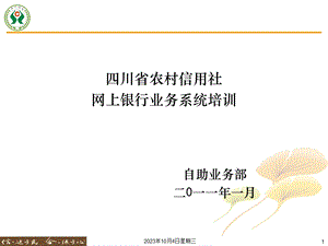 网上银行业务系统培训手册.ppt