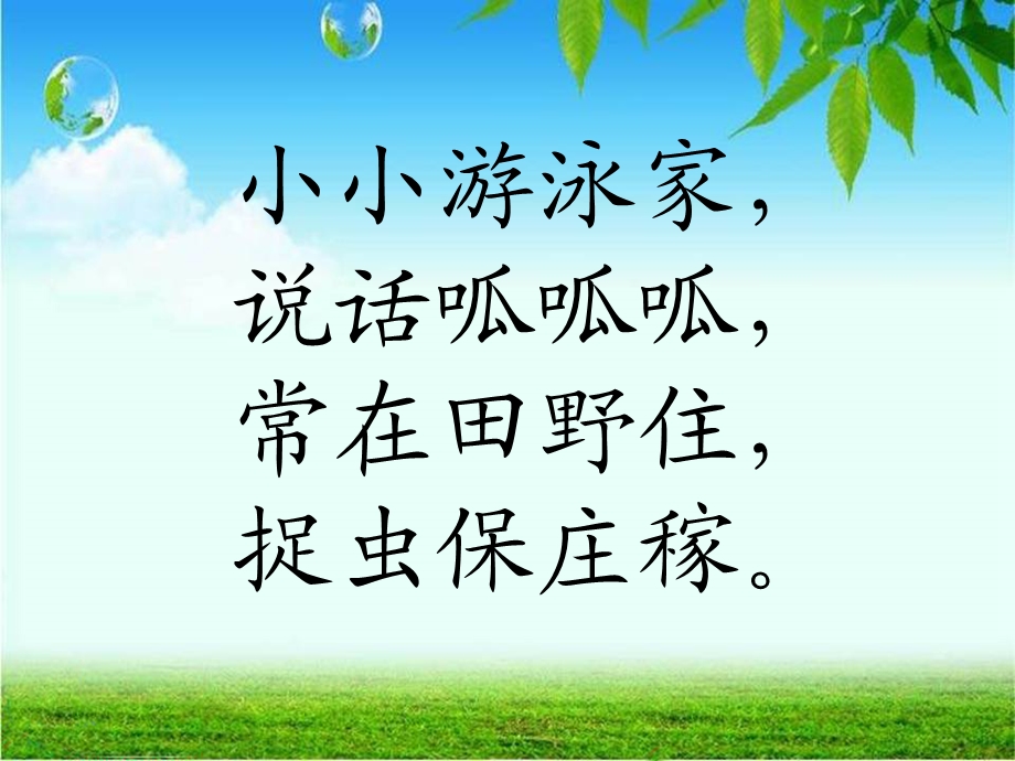 数学一年级下册《青蛙吃虫子》课件.ppt_第3页