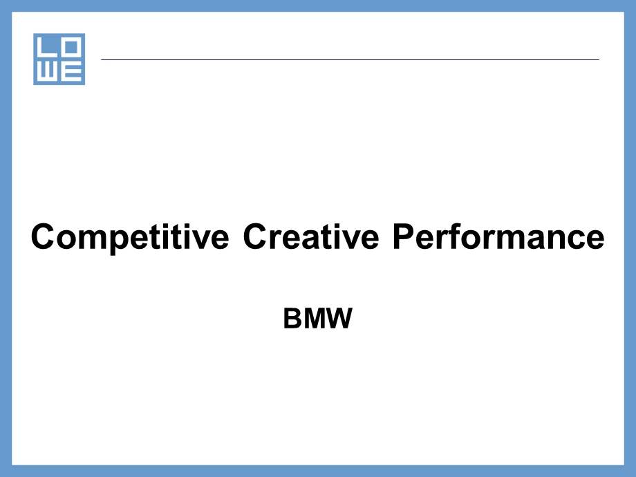 2004BMW3竞品平面广告.ppt_第2页