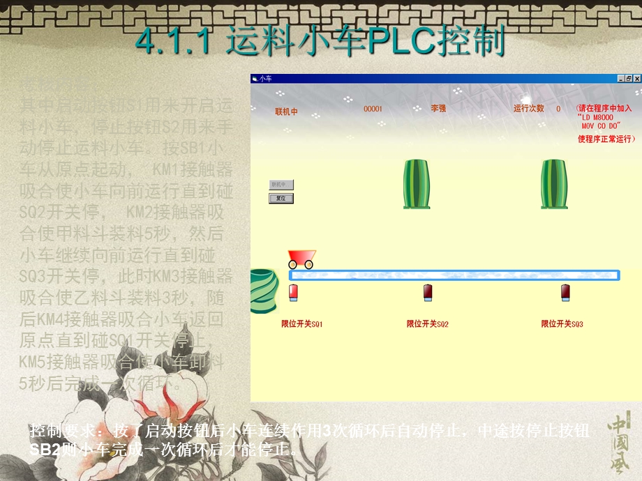 维修电工高级PLC实训课题.ppt_第3页