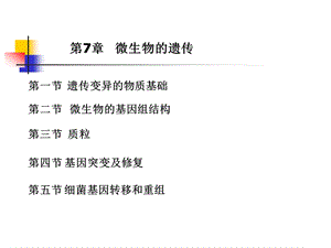 环境工程微生物学第七章微生物遗传.ppt