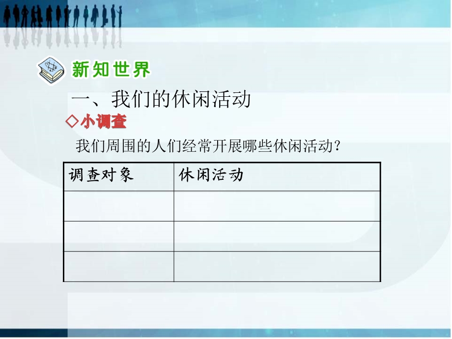 健康文明的休闲生活品德与社会六上[1].ppt_第3页