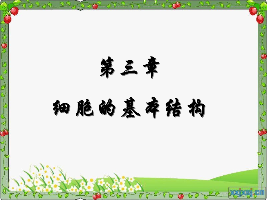 高一生物上第三章细胞的基本结构.ppt_第1页