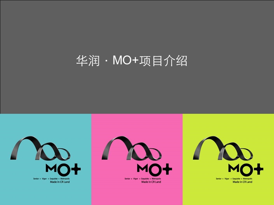 华润MO 项目介绍及业态规划.ppt_第1页