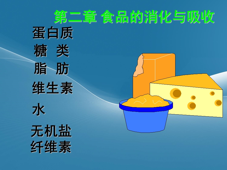 食品营养学食物的消化与吸收.ppt_第1页