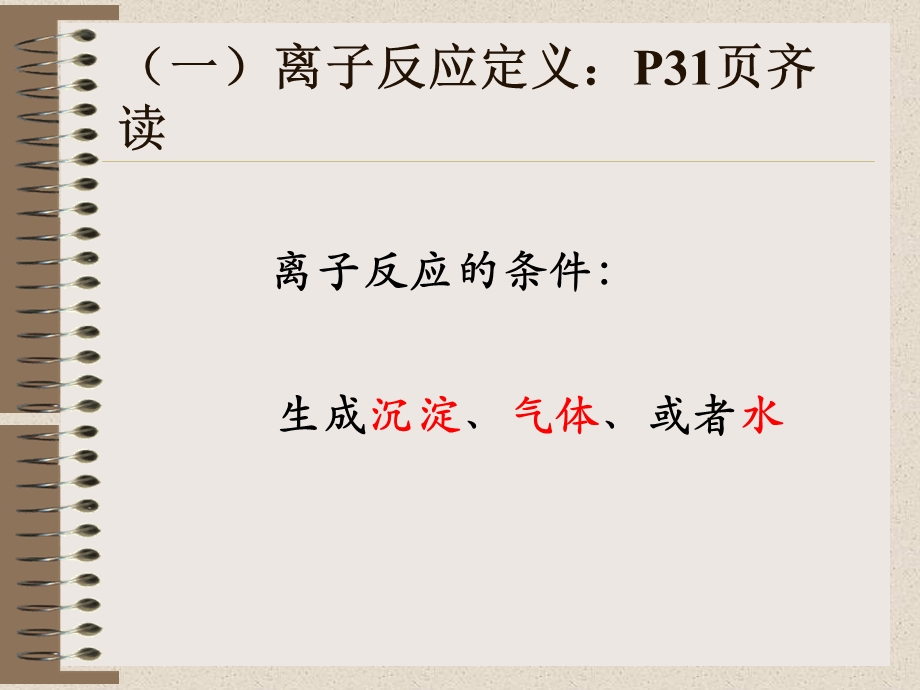 高一化学必修一离子方程式归纳.ppt_第3页