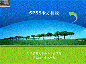 spss卡方检验ppt课件.ppt