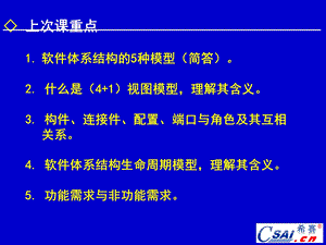 软件体系结构第四次.ppt