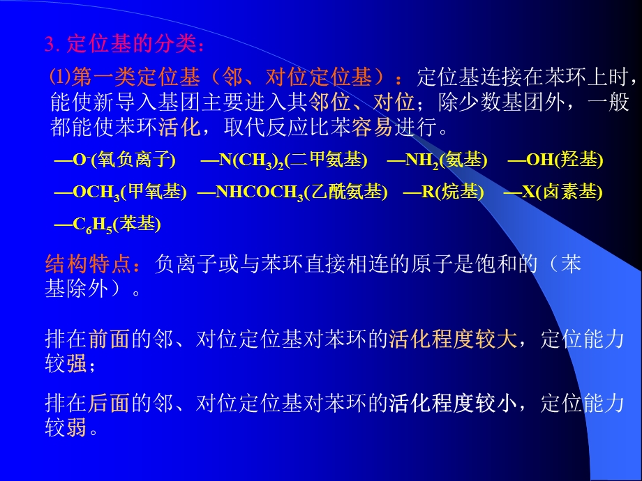 苯环上取代反应的定位规律.ppt_第3页