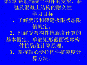 钢筋混凝土构件的变形和裂缝宽度计算.ppt