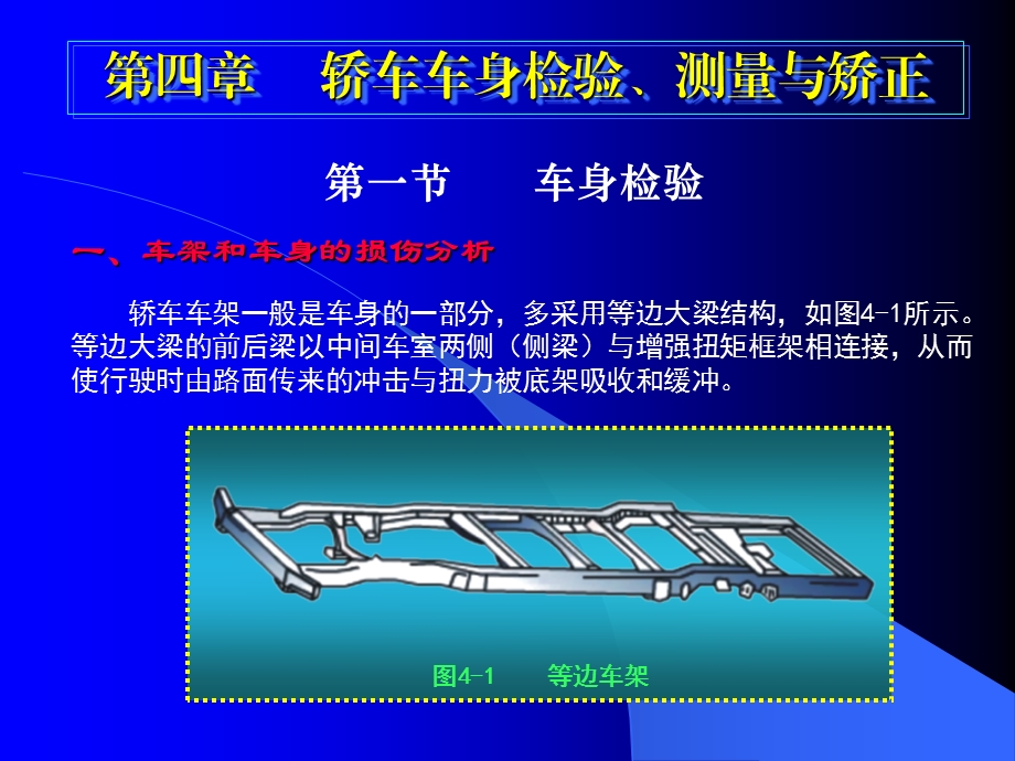 轿车车身检验测量和矫正.ppt_第1页