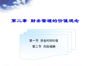 财务管理的价值观念张.ppt