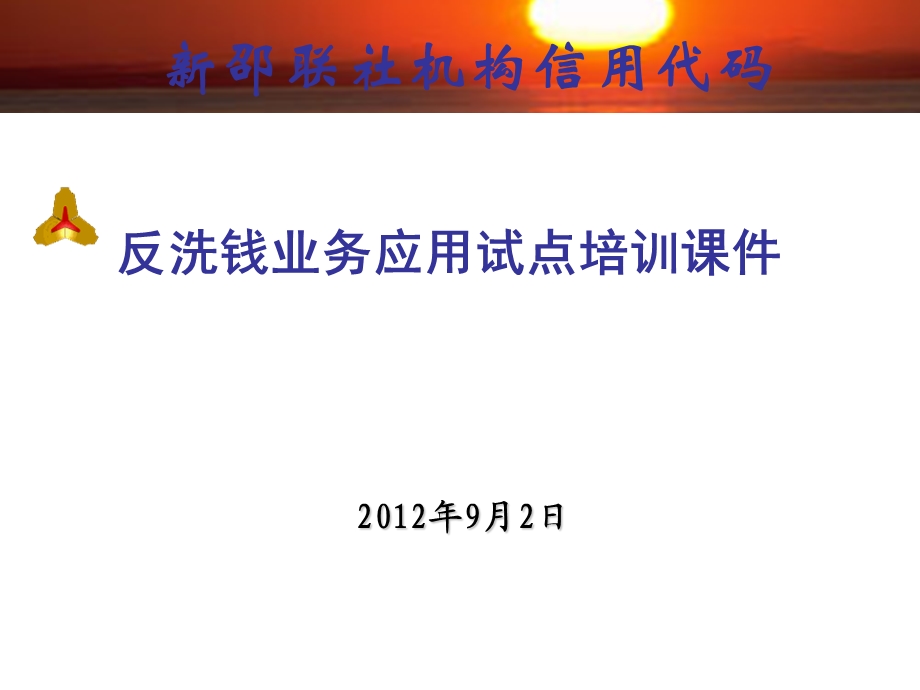 反洗钱业务应用试点培训.ppt_第1页