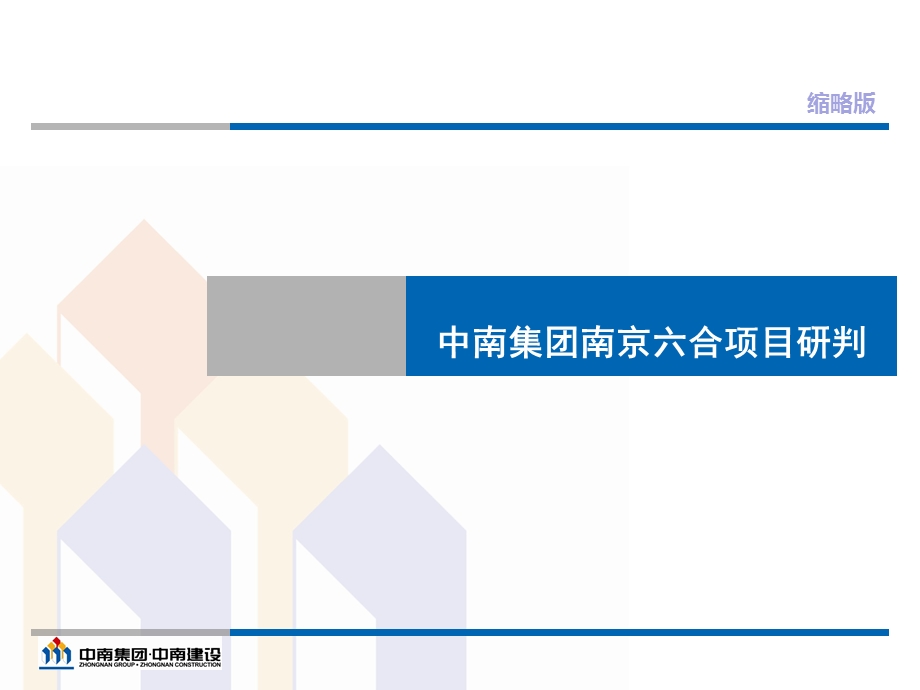 中南集团南京六合项目市场研究报告.ppt_第1页