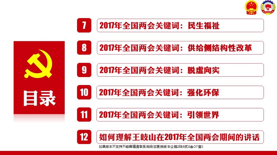 聚焦两会政府工作报告完全解读学习专题课之增强四个意识稳中求进.ppt_第3页