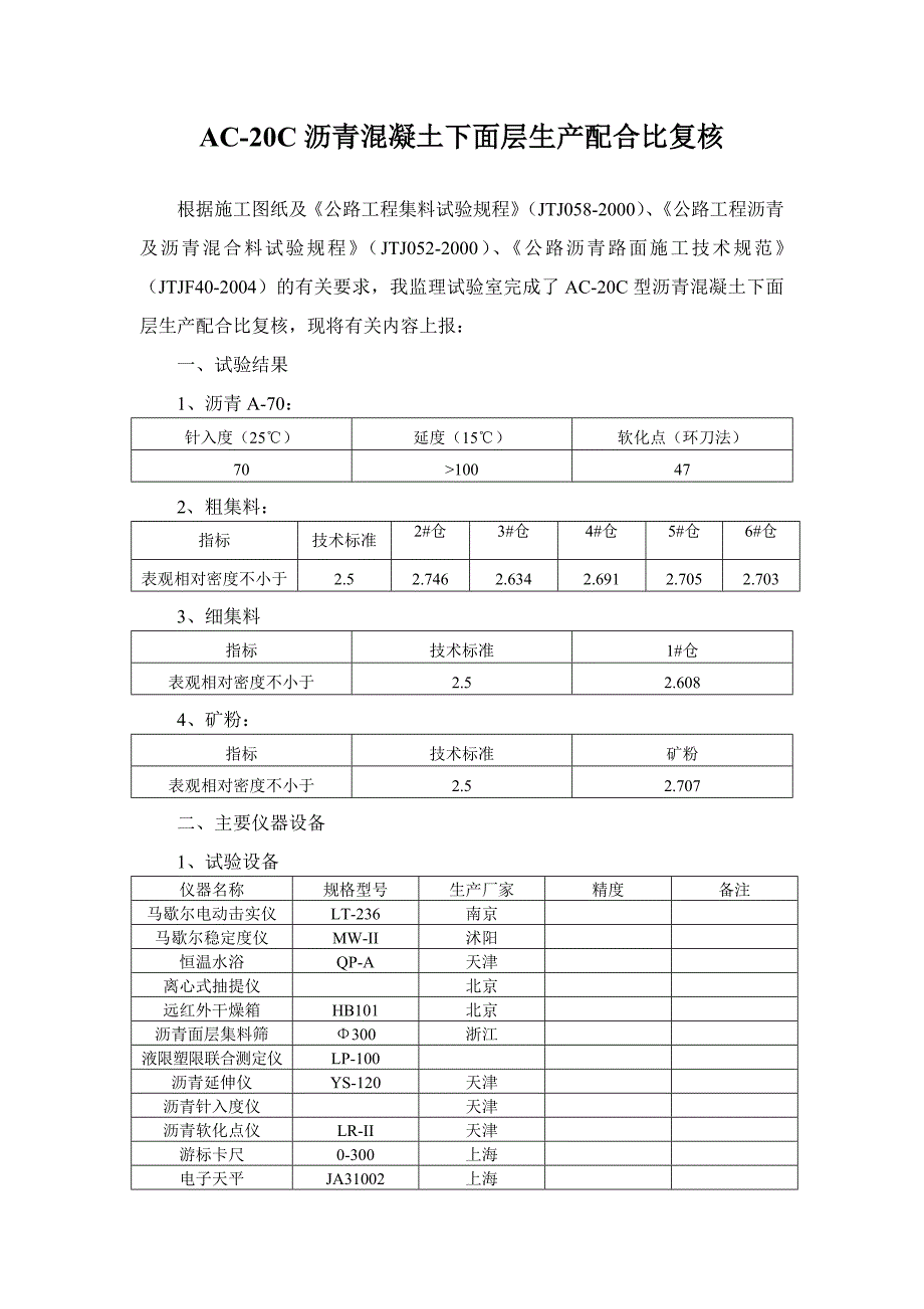 ac20c.型沥青砼路面下面层生产配合比.doc_第1页