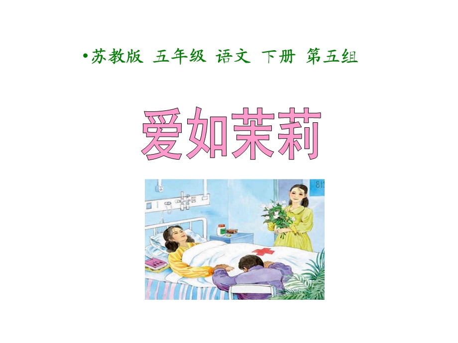 小学五年级下学期语文《爱如茉莉》PPT课件.ppt_第2页