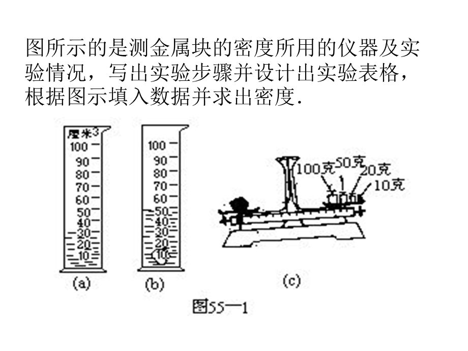 密度测量设计与表格.ppt_第1页