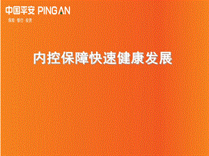 内控保障快速健康发展.ppt