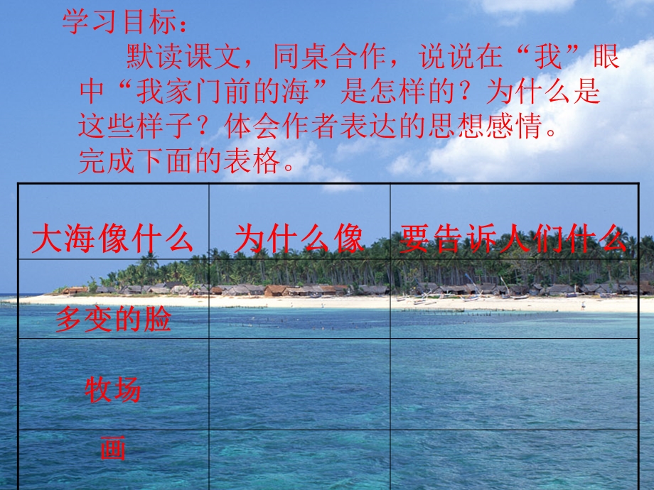 10我家门前的海.ppt_第3页