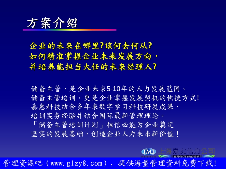 储备主管培训计划-培训项目企划书.ppt_第3页