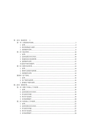 快速消费品行业FMCG分销企业标准运作操作手册上册.doc