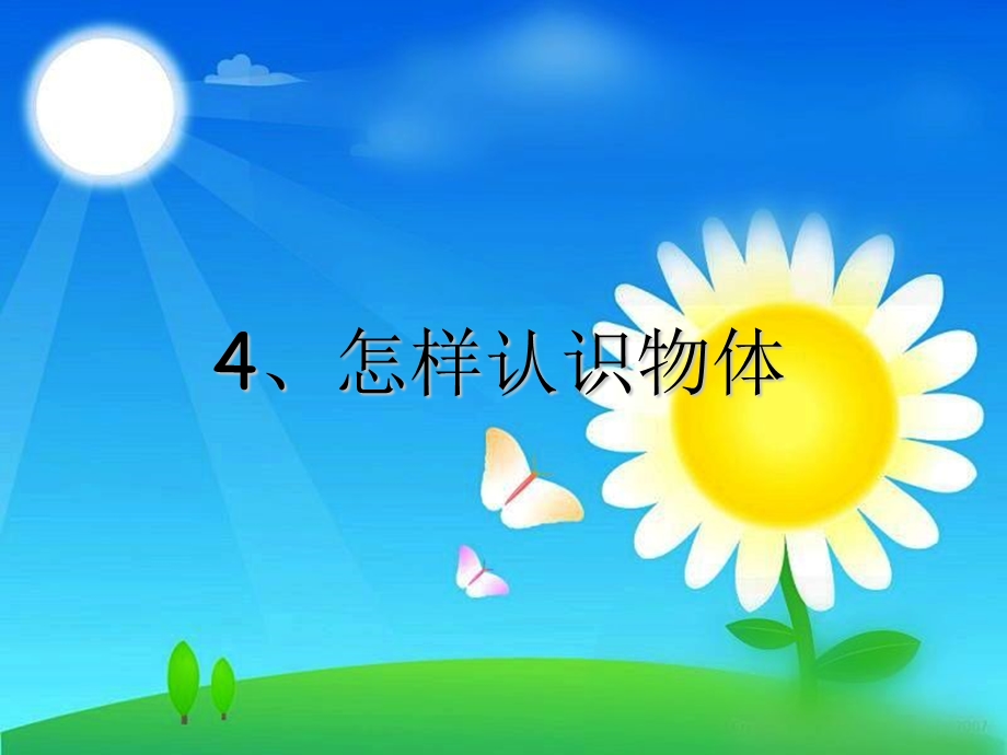 青岛版小学科学《怎样认识物体》PPT.ppt_第1页