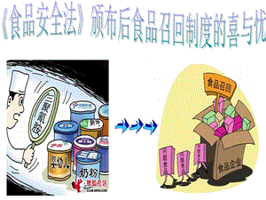 食品安全法颁布后食品召回制度的喜与忧.ppt