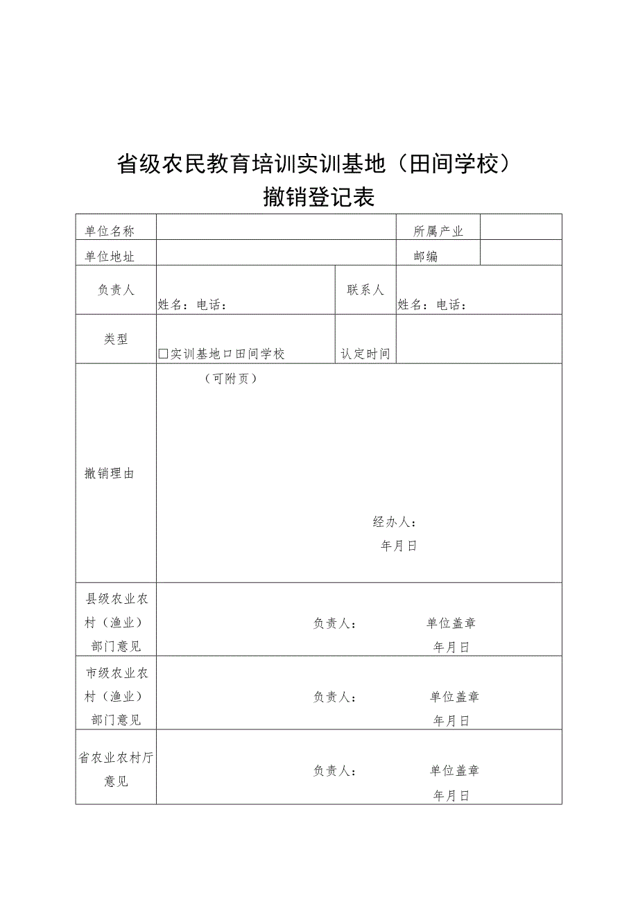 省级农民教育培训实训基地（田间学校）申报表.docx_第1页