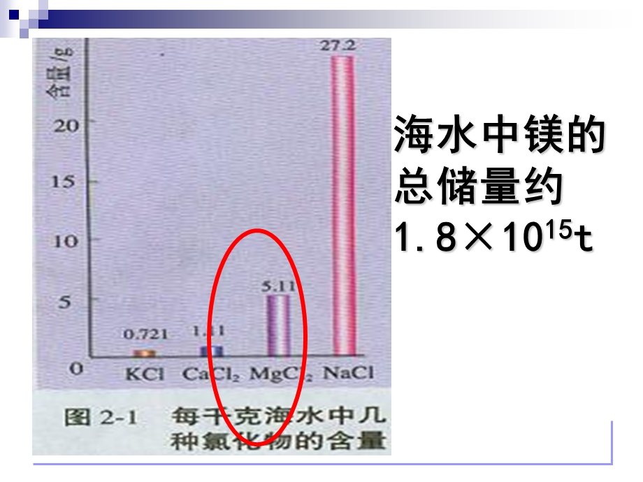 海水中镁的总储量约t精品PPT.ppt_第1页