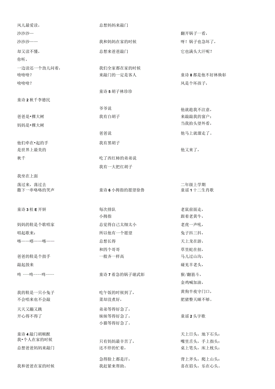 经典童诗诵读150首(适合一二年级).docx_第2页