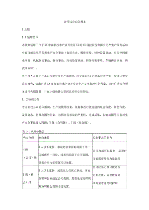 公司综合应急预案.docx