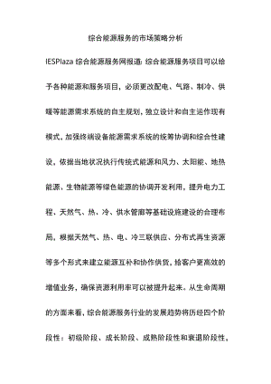 综合能源服务的市场策略分析.docx