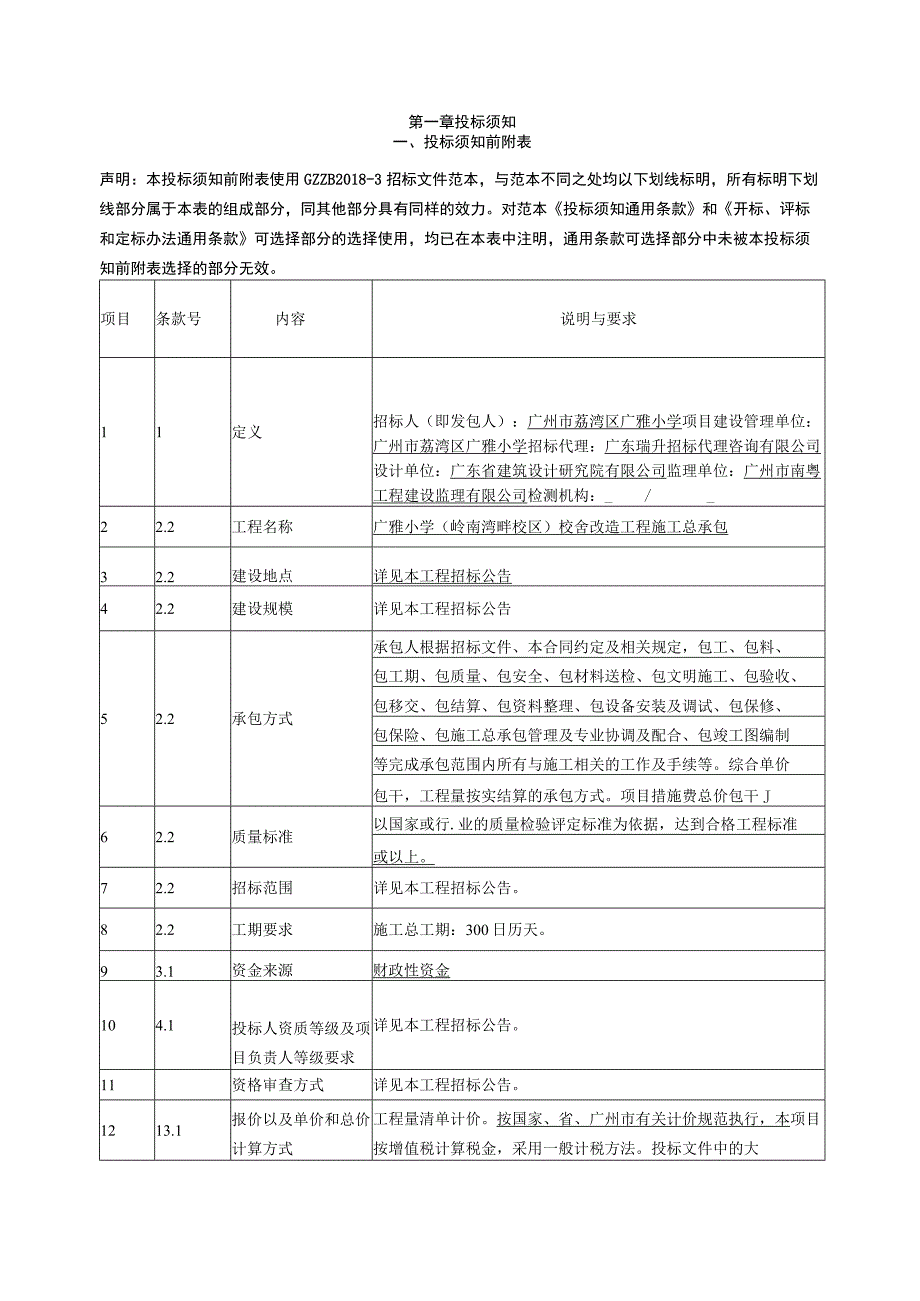 小学（岭南湾畔校区）校舍改造工程施工总承包招标文件.docx_第3页