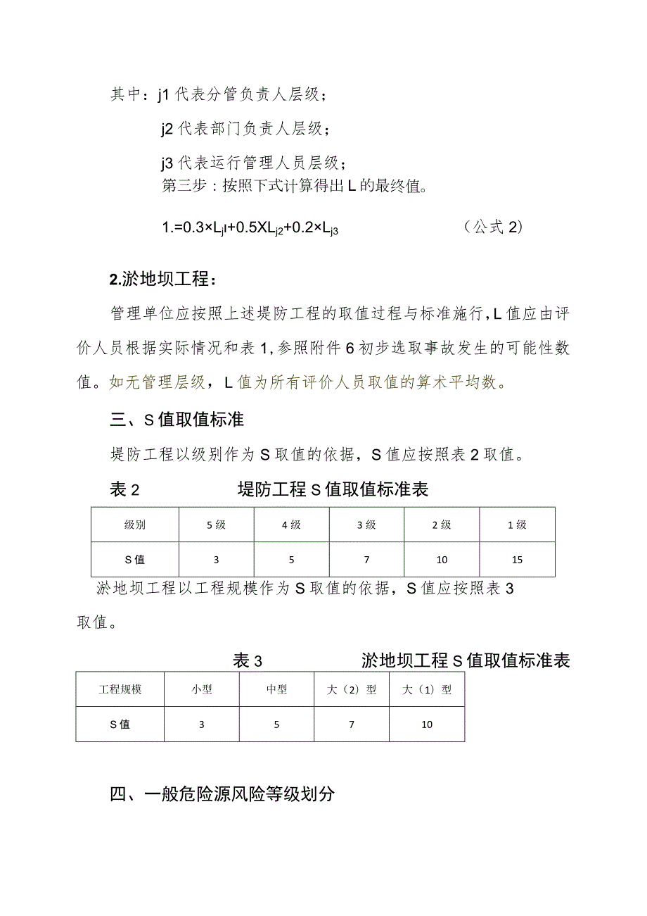 水利水电工程（堤防、淤地坝）一般危险源风险评价方法.docx_第2页