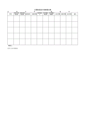 项目设计变更台账.docx