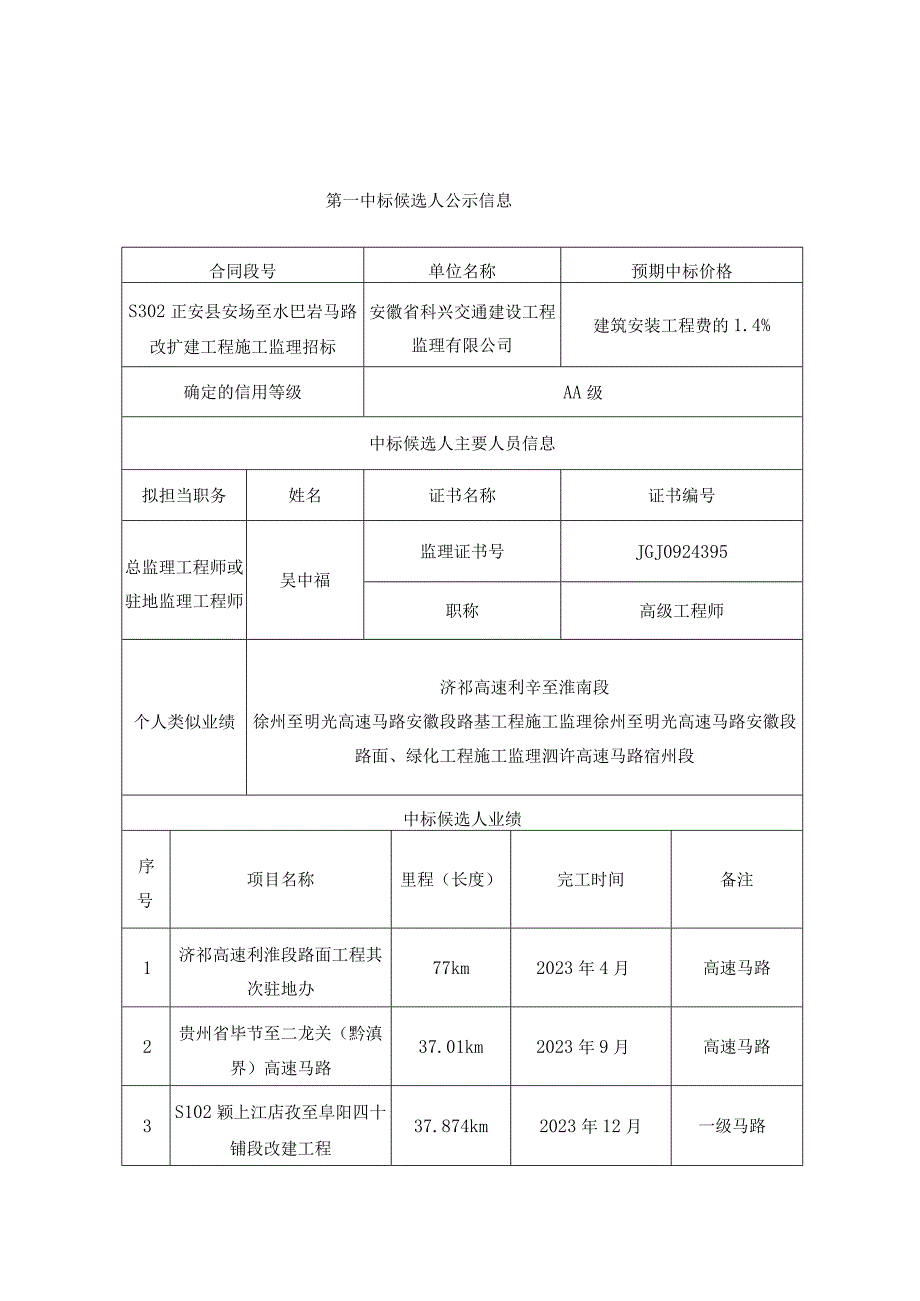 S302正安安场至水巴岩公路改扩建工程施工监理.docx_第3页