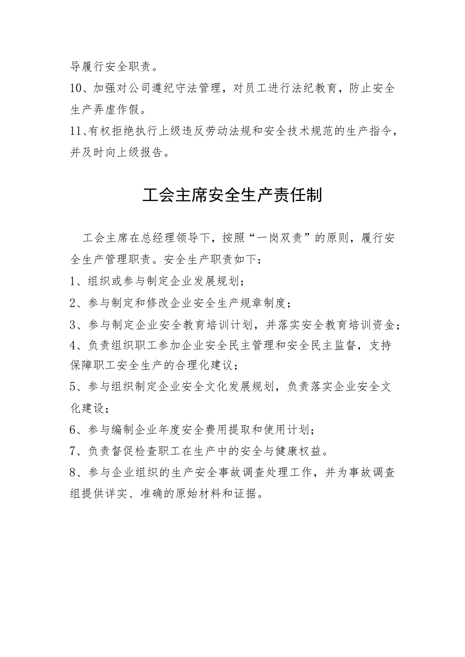 党支部书记、纪检委员、工会主席安全生产责任制.docx_第3页