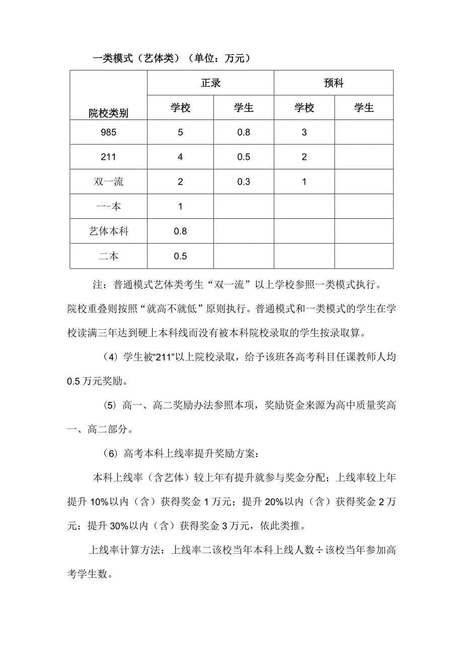 质量考核奖励实施办法意见征集稿.docx_第3页