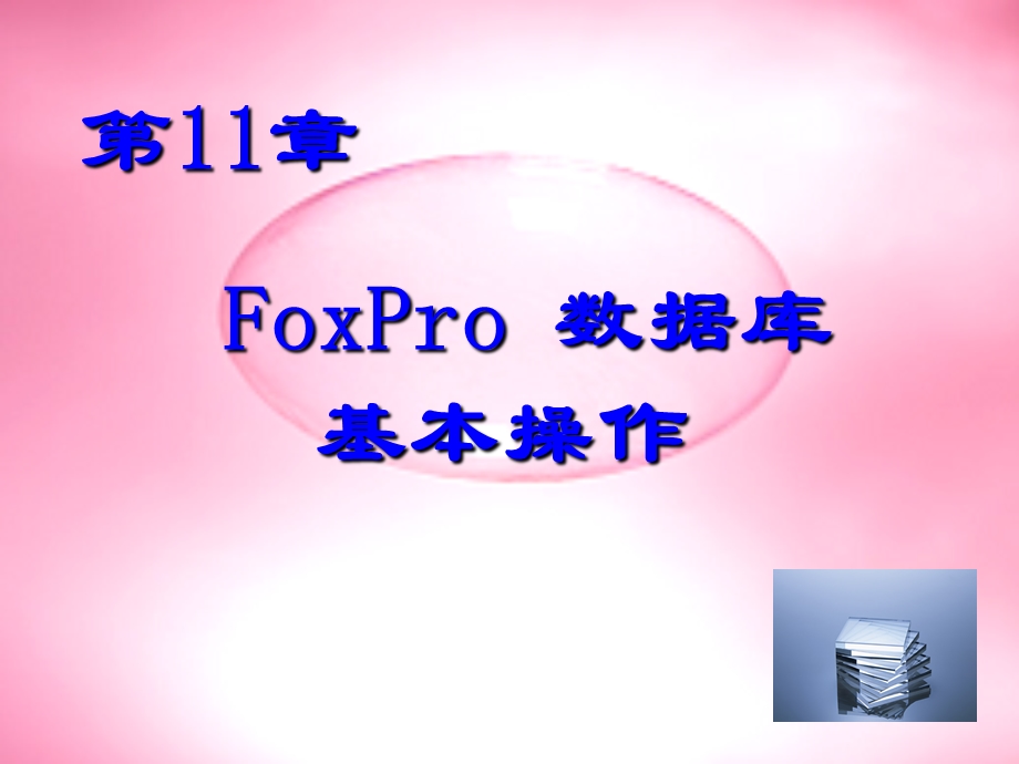 FoxPro数据库基本操作.ppt_第1页