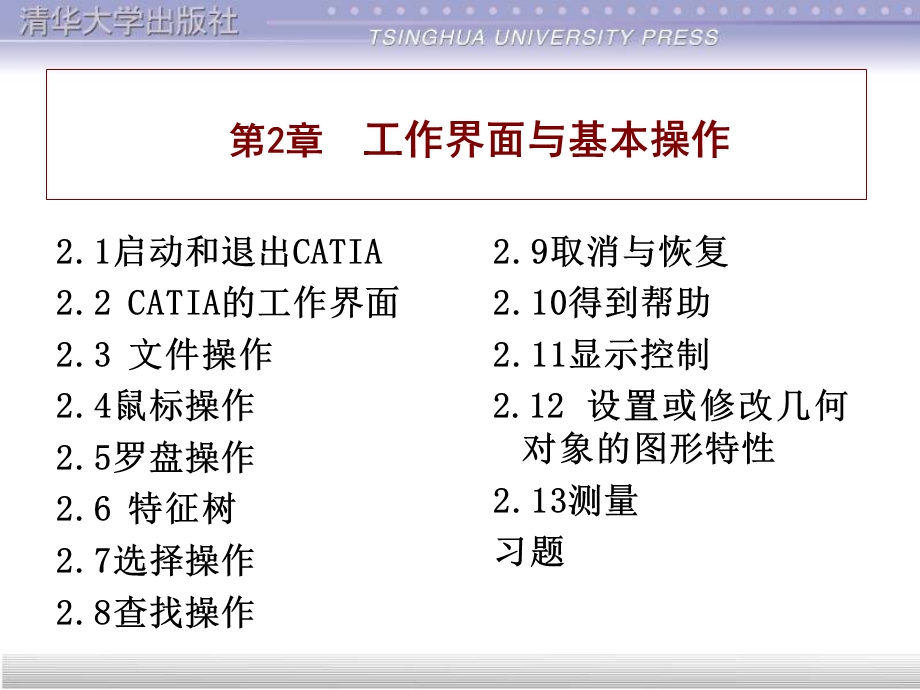 CATIA工作截面及基本操作.ppt_第1页