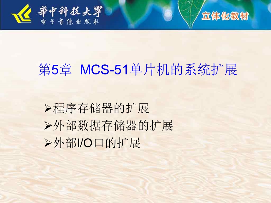 MCS-51单片机的系统扩展.ppt_第1页