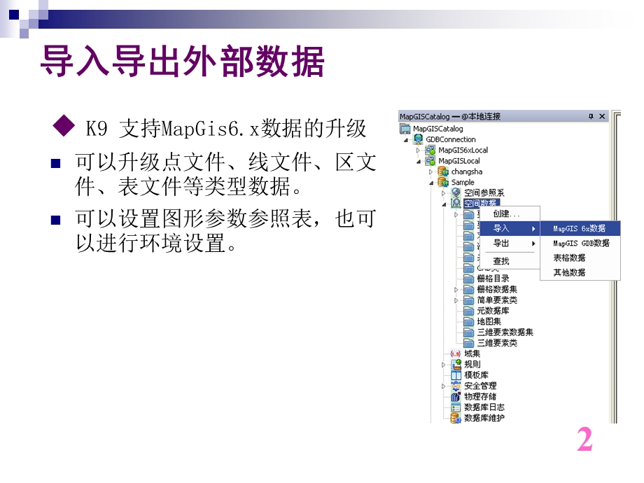 MapGISK9培训(数据管理).ppt_第2页