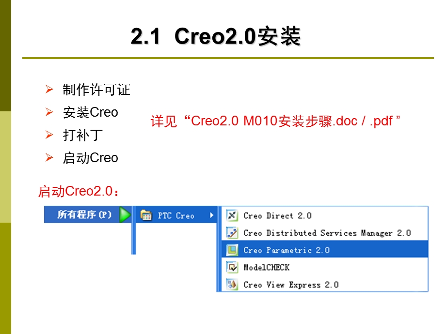 Creo工作界面与基本操作.ppt_第2页