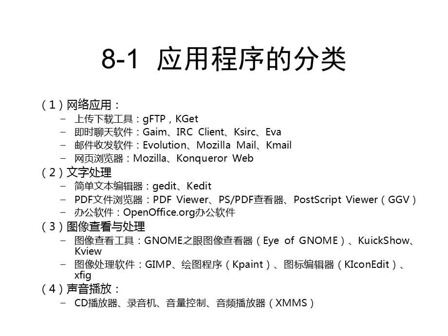 linux第8章(应用程序).ppt_第2页