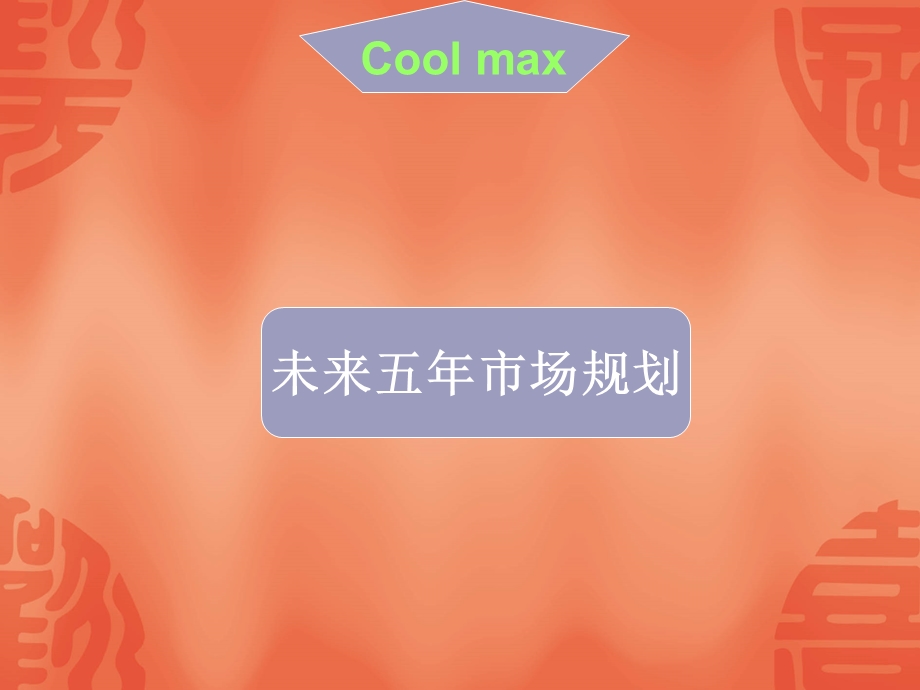 coolmax未来五年市场规划.ppt_第1页